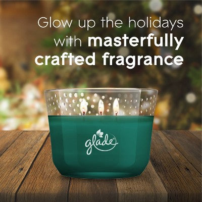 3-Wick Glade Large Candle - Twinkling Pine & Cedar - 6.8oz