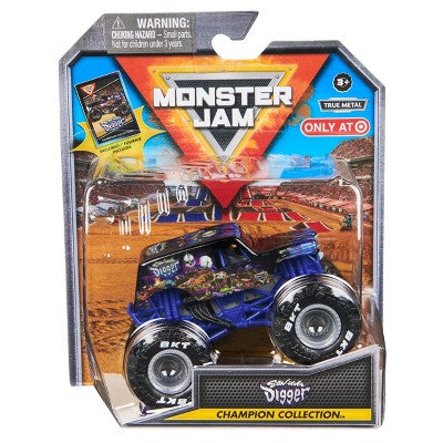 Monster Jam Son-Uva Digger Die Cast Monster Truck with Trading Card