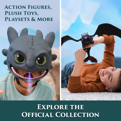 DreamWorks Dragons How to Train Your Dragon, Mini Surprise Dragons Plush Toys, 3" Mystery Dragon Plushies (Unbox 1 of 5 Styles)