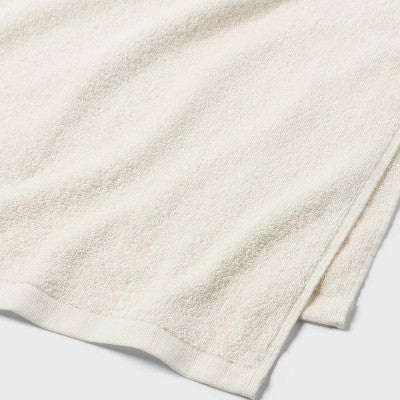 6pc Everyday Bow Dorm Towel Set Ivory - Room Essentials