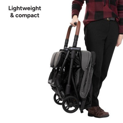 Baby Trend York Compact Side-By-Side Double Full Size Stroller - Cosmic Gray (LOCAL PICKUP ONLY)
