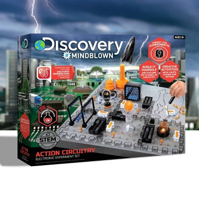 Discovery #Mindblown Action Circuitry Electronic Experiment STEM Science Kit: Discovery Kids Educational Toy