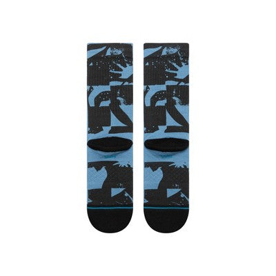 STANCE x WADE Men's Segment Crew Socks - Navy Blue 6-12