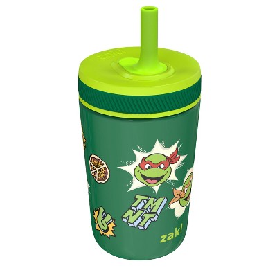 Zak Designs 12oz TMNT Kelso Tumbler Green