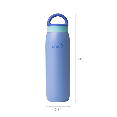 Boon Frosh Portable Stainless Steel Milk Chiller - Blue - 24 fl oz