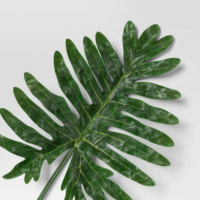 Philodendron Artificial Leaf Branch - Threshold (LOCAL PICKUP ONLY)