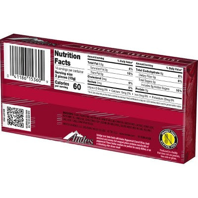 Andes Peppermint Crunch Christmas Chocolates - 4.67oz