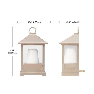 Globe Electric LED On/OFF Switch Flameless Candle Night Light with 2 Light Modes: Plug-In Novelty Nightlight for Kids