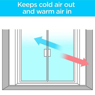 3M Indoor Window Insulator Kit Patio Door