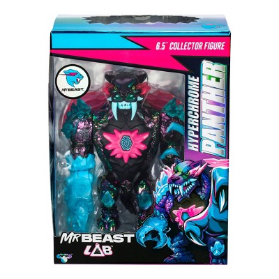 MrBeast Lab Neon Panther Collector Figure