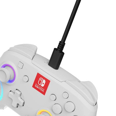 Afterglow Wave Wireless Motion Plus Nintendo Switch Controller White: Ergonomic, Bluetooth, Rechargeable