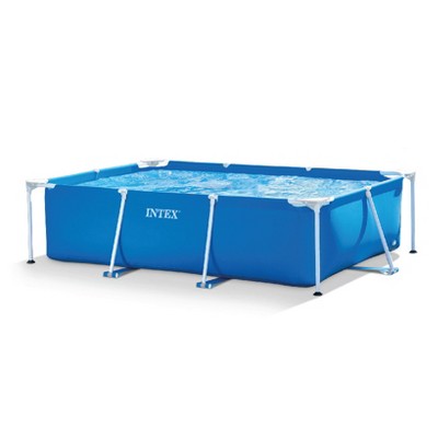 Intex 7.2' x 23" Rectangular Frame Above Ground Outdoor Splash Swimming Pool (LOCAL PICKUP ONLY)