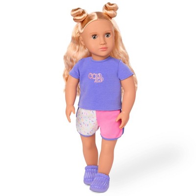 Our Generation Dreamy Sprinkles Ice Cream Pajama & Robe Outfit for 18" Dolls: Fits 18" Girl Dolls, 5-Piece Home & Family Set