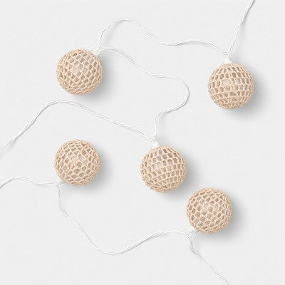 Open Weave String Lights - Threshold