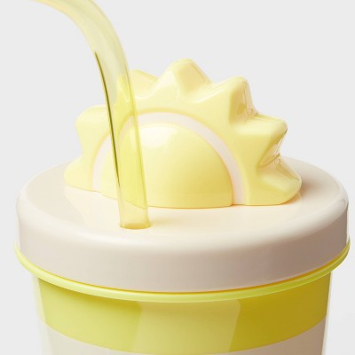 17 fl oz Tumbler with Figural Sun Lid Yellow - Sun Squad