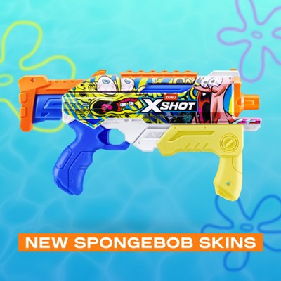 XSHOT Water Skins Fast Fill Hyperload Water Blaster - Sponge Bob
