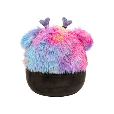 Squishmallows 12" Frumpy Girly Goth Black Bigfoot with Heart Headband Plush