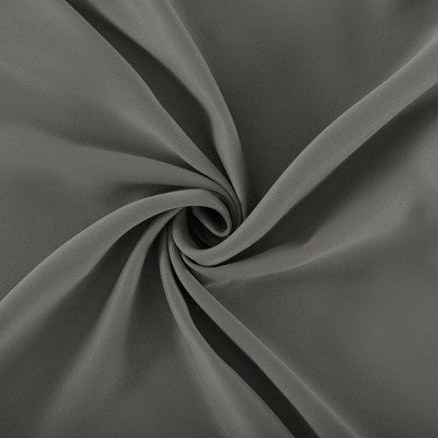2pc 37"x96" Sun Zero Tedrow 100% Blackout Grommet Curtain Panel Pair Gray: Modern Noise Reduction, Thermal Insulated