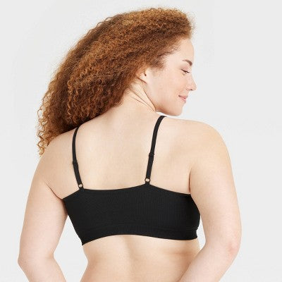 Women's Seamless Bralette - Colsie Black S