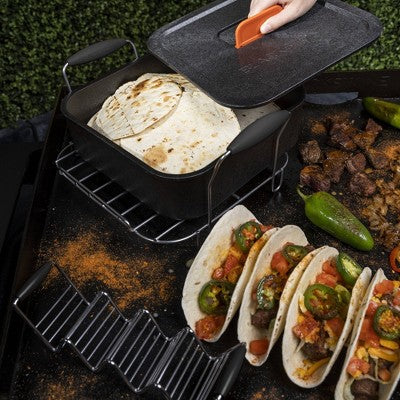 Blackstone 5pc Taco Kit Grill Cookware Set Orange
