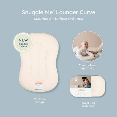 Snuggle Me Organic Curve Infant Lounger - Natural (LOCAL PICKUP ONLY)