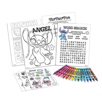 Disney Stich Ultimate Craft Art Set 70pc: Drawing & Coloring Kit with Paint, Markers, Crayons, Brushes