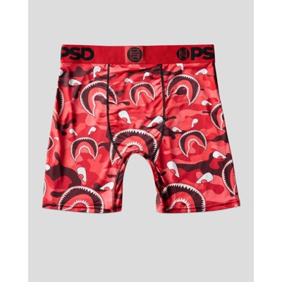 PSD Men's Red Warface Print Briefs - Camo/Black L