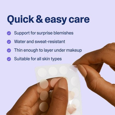 Curology Emergency Spot Facial Pimple Patches - 80ct: Acne Treatment, Vegan, For Normal, Oily, Combination, Sensitive Skin