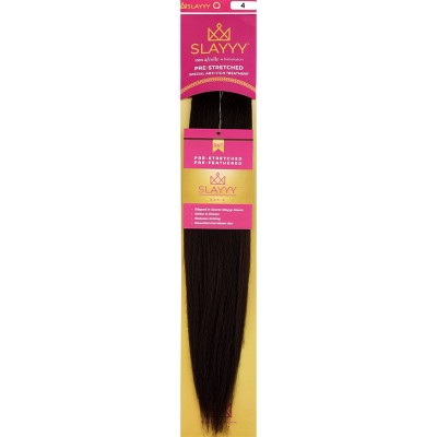 Slayyy Pre-Stretched Braids 4 Chocolate Hair Extensions