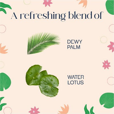 Glade PlugIns Spring Scented Oil Air Freshener Plug In Refills - Lush Greens & Water Lotus - 2ct/1.34oz