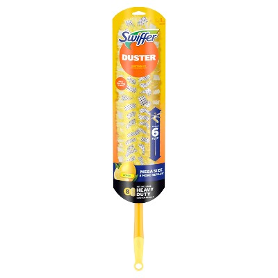 Swiffer Heavy Duty Megasize Duster Kit Lemon Scent - 9pc: Multipurpose, Multi-Surface (LOCAL PICKUP ONLY)