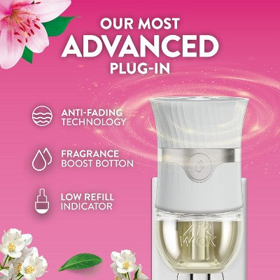 Air Wick Scented Oil Air Fresheners Morning Lily & White Flowers - 2ct
