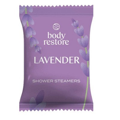 Body Restore Shower Steamers with 100% Natural Essential Oil - Lavender - 2oz/2ct