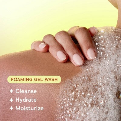 Tree Hut Tahitian Vanilla Bean Foaming Gel Body Wash - 18 fl oz