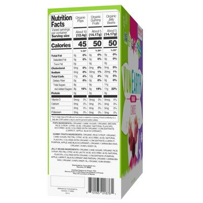 YumEarth Easter Gummy Fruit Jelly Beans & Pops Variety Pack - 9.40oz
