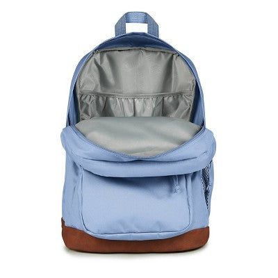JanSport Cool Student 17" Backpack Fits 15" Laptop Synthetic Leather Bottom - Light Blue