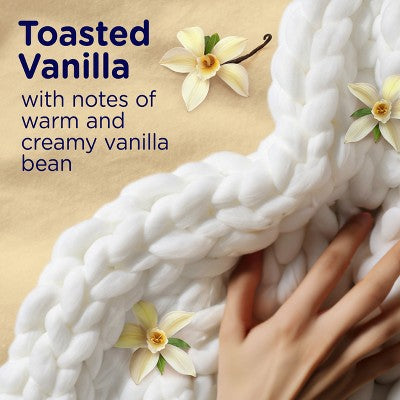 Downy Blends Soft & Fresh In-Wash Scent Booster - Toasted Vanilla Scented Laundry Bead - 32.2oz