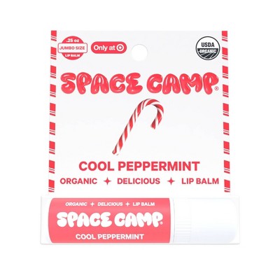 Space Camp Wellness Cool Peppermint Lip Balm - 0.25oz