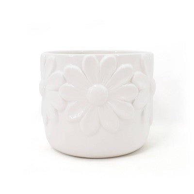 Ceramic Vessel White - Bullseye's Playground