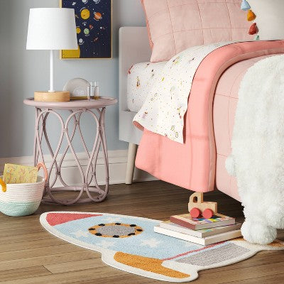 Rocket Shaped Kids' Accent Rug - Pillowfort