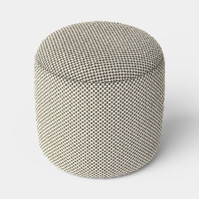 Cylinder Bean Filled Pouf Balsam Green - Room Essentials