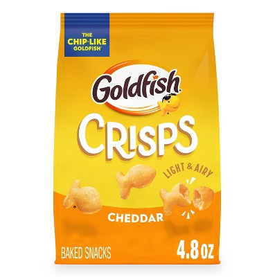 Goldfish Cheddar Crisps - 4.8oz