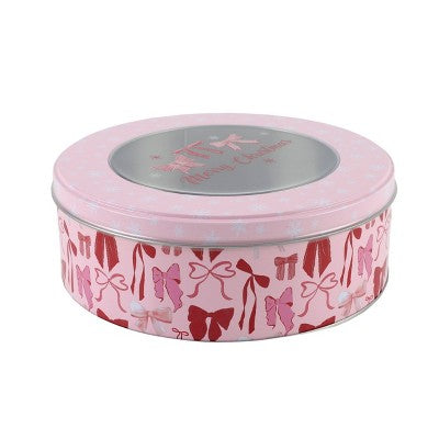 Cook With Color Round Food Storage Tin Bows