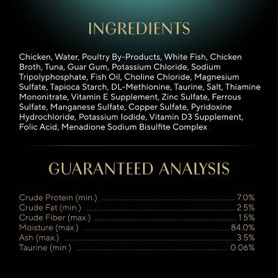 Sheba Perfect Portions White Fish and Tuna Flavor Pate Wet Cat Food - 2.64oz