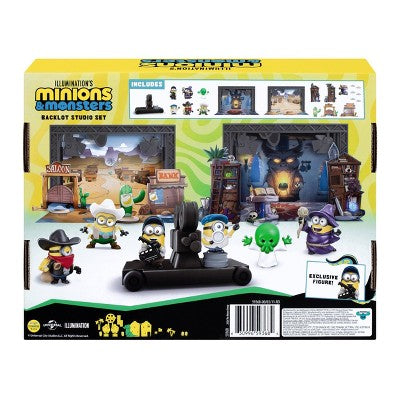 Illumination's Minions & Monsters Figure 6-pack Backlot Studio Set