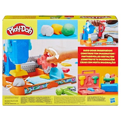 Play-Doh Stamp and Saw Tool Bench Playset - 8pc