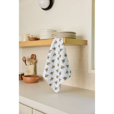Geometry Kitchen Tea Towel Busy Bee