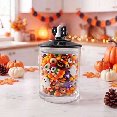 Cook With Color Ghosts Halloween Icon Treat Gifting Jar