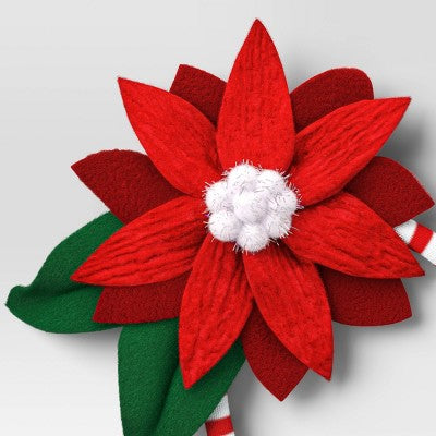 Light-up Poinsettia Flower Christmas Headband - Wondershop Red/White