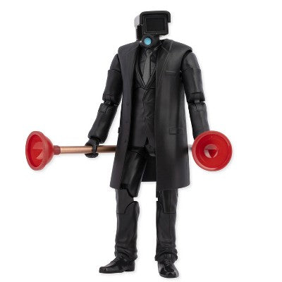 Skibidi Toilet Plungerman 6" Action Figure
